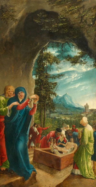 Krisztus síremléke, 1518 alkotó: Albrecht Altdorfer