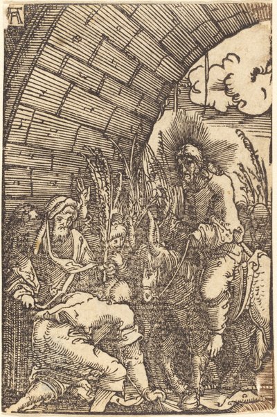 Belépés Jeruzsálembe alkotó: Albrecht Altdorfer