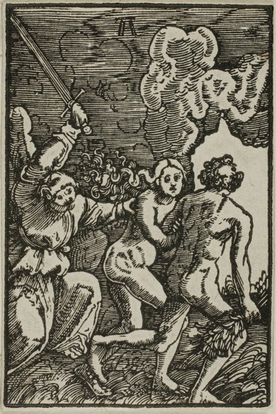 Kiűzetés a Paradicsomból, Az ember bukásából és megváltásából alkotó: Albrecht Altdorfer