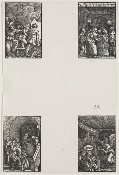Az ember bukása és megváltása alkotó: Albrecht Altdorfer