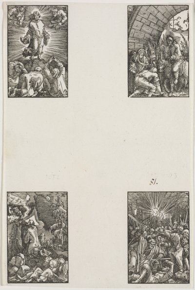 Az ember bukása és megváltása alkotó: Albrecht Altdorfer