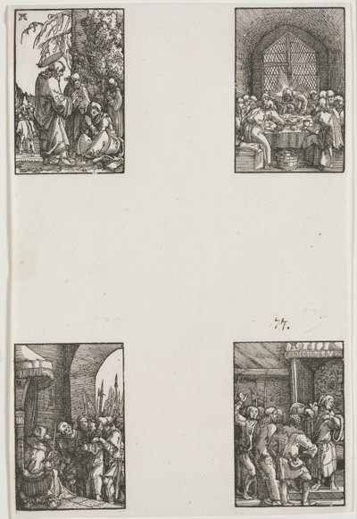 Az ember bukása és megváltása alkotó: Albrecht Altdorfer