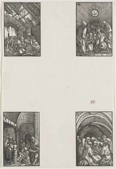 Az ember bukása és megváltása alkotó: Albrecht Altdorfer