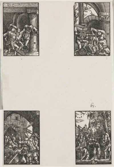 Az ember bukása és megváltása alkotó: Albrecht Altdorfer