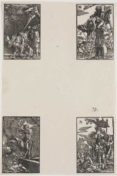 Az ember bukása és megváltása alkotó: Albrecht Altdorfer