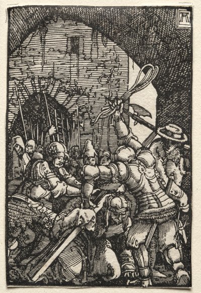 Az ember bukása és megváltása: keresztet hordozó Krisztus alkotó: Albrecht Altdorfer