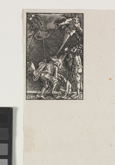 Az ember bukása és megváltása: Krisztus alászáll a pokolba, c. 1515. alkotó: Albrecht Altdorfer