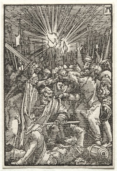 Az ember bukása és megváltása: Krisztus fogságba esett alkotó: Albrecht Altdorfer