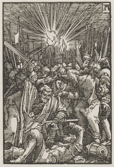 Az ember bukása és megváltása: Krisztus fogságba esett alkotó: Albrecht Altdorfer