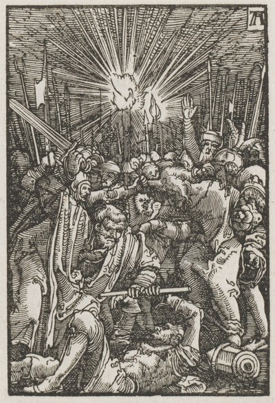 Az ember bukása és megváltása: Krisztus fogságba esett, c. 1515. alkotó: Albrecht Altdorfer