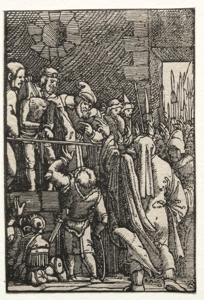 Az ember bukása és megváltása: Ecce Homo, c. 1515. alkotó: Albrecht Altdorfer