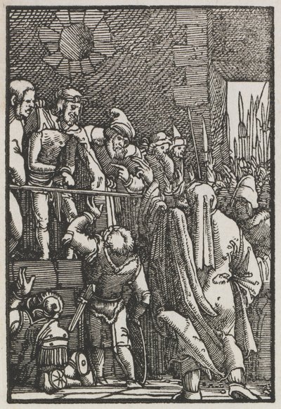 Az ember bukása és megváltása: Ecco Homo, c. 1515. alkotó: Albrecht Altdorfer