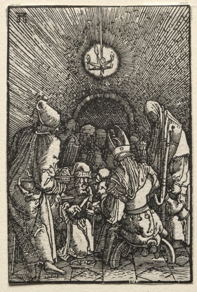 Az ember bukása és megváltása: A körülmetélés c. 1515. alkotó: Albrecht Altdorfer