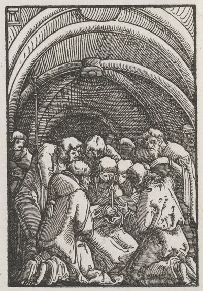 Az ember bukása és megváltása: A Szűz halála, c. 1515. alkotó: Albrecht Altdorfer