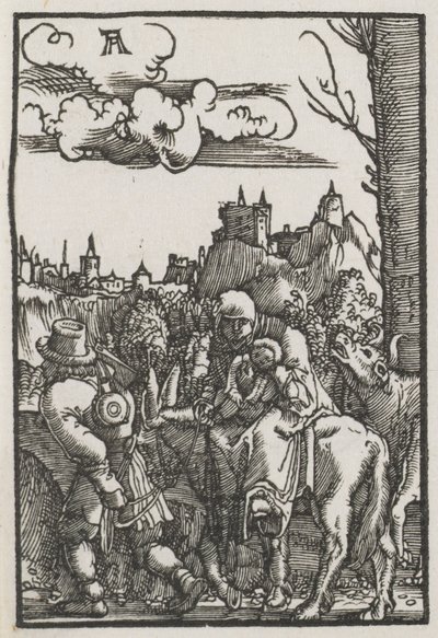 Az ember bukása és megváltása: menekülés Egyiptomba alkotó: Albrecht Altdorfer