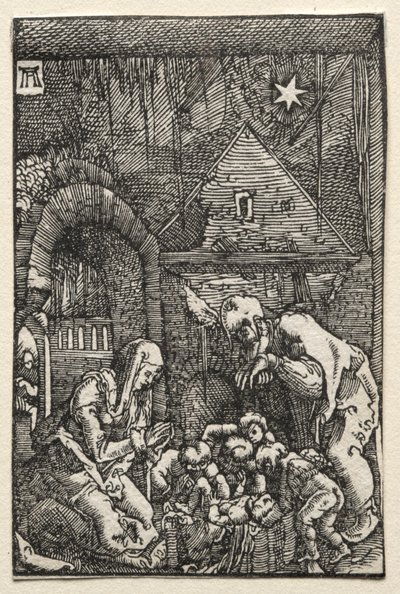 Az ember bukása és megváltása: A születés alkotó: Albrecht Altdorfer