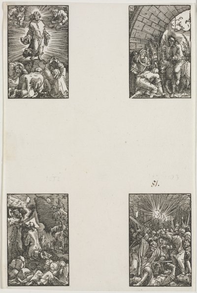 Az ember bukása és megváltása c. 1515. alkotó: Albrecht Altdorfer