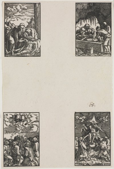 Az ember bukása és megváltása c. 1515. alkotó: Albrecht Altdorfer