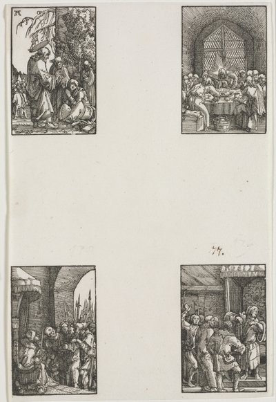 Az ember bukása és megváltása c. 1515. alkotó: Albrecht Altdorfer