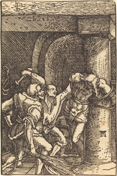Krisztus korbácsolása alkotó: Albrecht Altdorfer