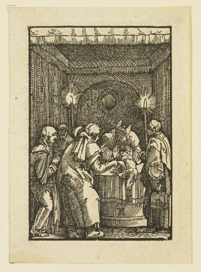 A főpap megtagadja Joachim felajánlását alkotó: Albrecht Altdorfer