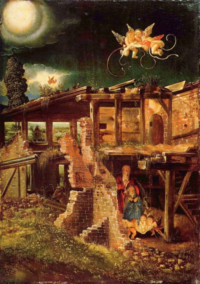 A szent éjszaka Krisztus születése, c. 1513 alkotó: Albrecht Altdorfer