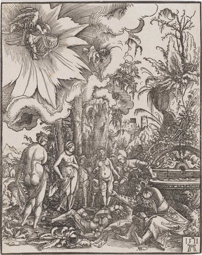 A párizsi ítélet, 1511. alkotó: Albrecht Altdorfer