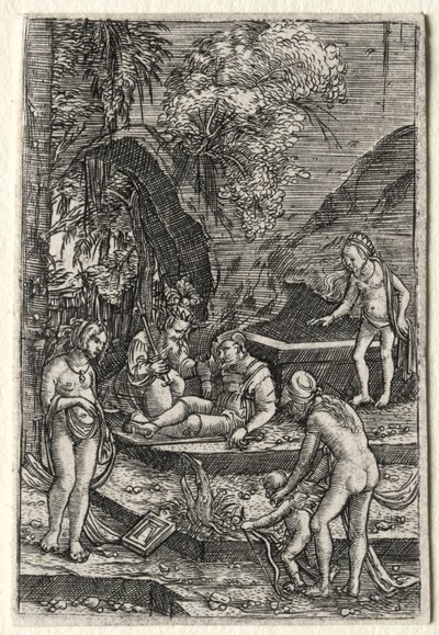 A párizsi ítélet, 1511. alkotó: Albrecht Altdorfer