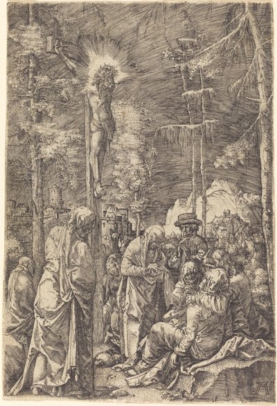 A nagy keresztre feszítés alkotó: Albrecht Altdorfer