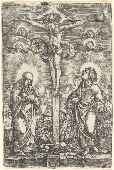 A kis keresztre feszítés alkotó: Albrecht Altdorfer