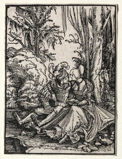 A szerelmesek, 1511. alkotó: Albrecht Altdorfer