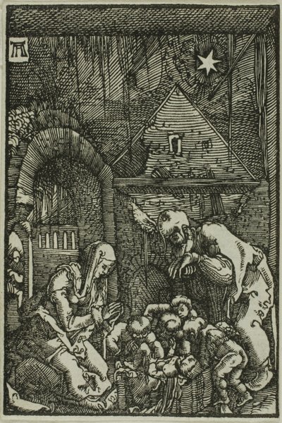 A Születés, Az ember bukásából és megváltásából alkotó: Albrecht Altdorfer