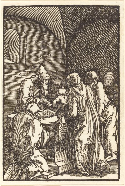 Krisztus bemutatása a templomban alkotó: Albrecht Altdorfer