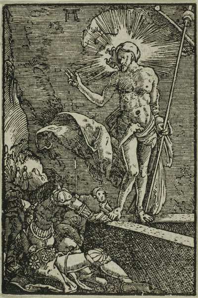 A feltámadás, Az ember bukásából és megváltásából alkotó: Albrecht Altdorfer