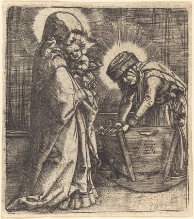 A Szűz és a Gyermek és a Szent Anna alkotó: Albrecht Altdorfer