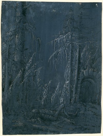 Halott Pyramus alkotó: Albrecht Altdorfer
