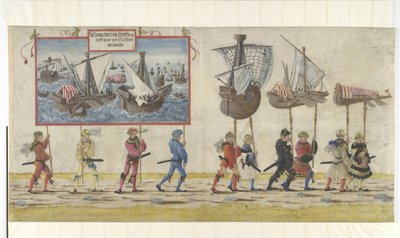 I. Maximilian császár diadalmenete, 1512-1515. alkotó: Albrecht Altdorfer