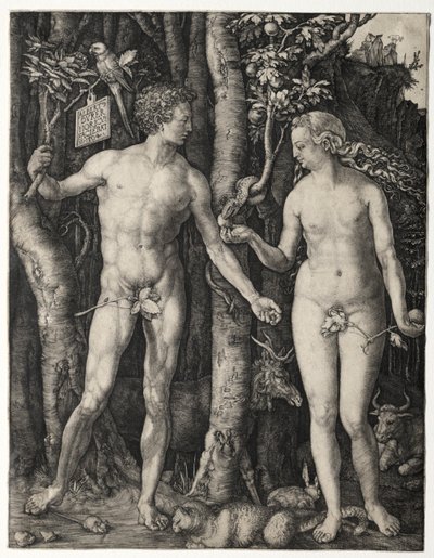 Ádám és Éva alkotó: Albrecht Dürer
