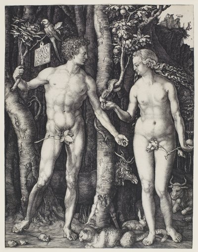 Ádám és Éva alkotó: Albrecht Dürer