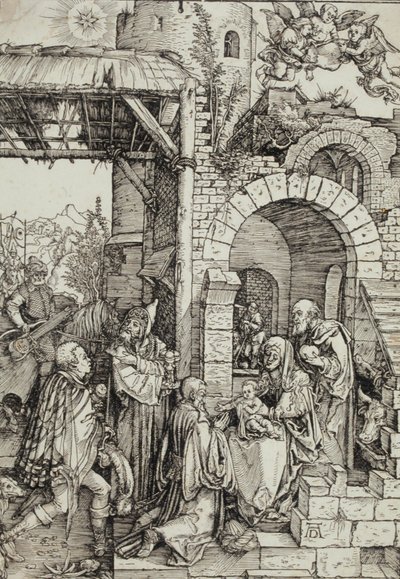 A három király imádása alkotó: Albrecht Dürer
