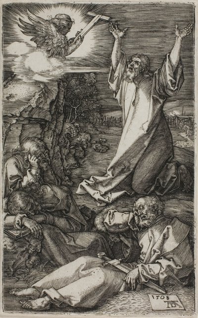 Agónia a kertben, A vésett szenvedélyből alkotó: Albrecht Dürer