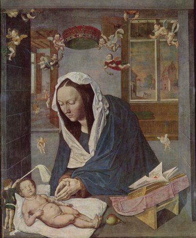 Albrecht Dürer Központi panel Mária oltár alkotó: Albrecht Dürer