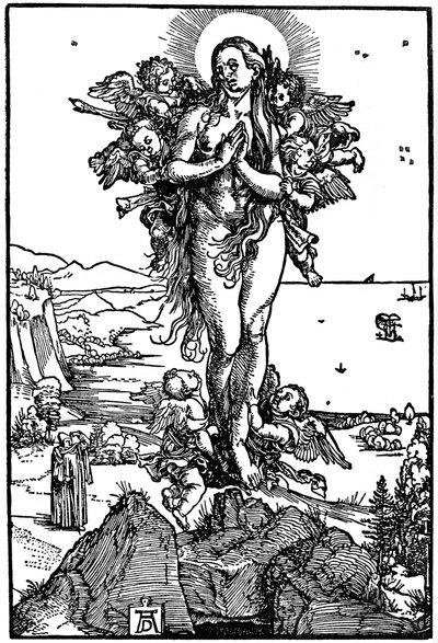 Mária Magdolna mennybemenetele, 1507-1510, 1936 alkotó: Albrecht Dürer