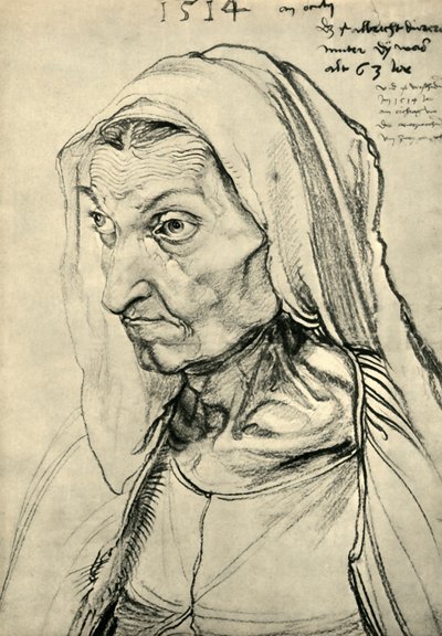 Durer Barbara, 1514, 1943. alkotó: Albrecht Dürer