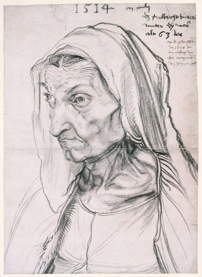 Barbara Dürer, születési neve Holper / Barbara Dürer, a művész édesanyja alkotó: Albrecht Dürer