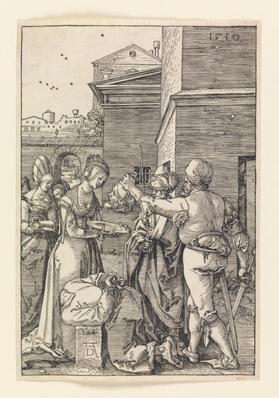 Keresztelő János lefejezése alkotó: Albrecht Dürer
