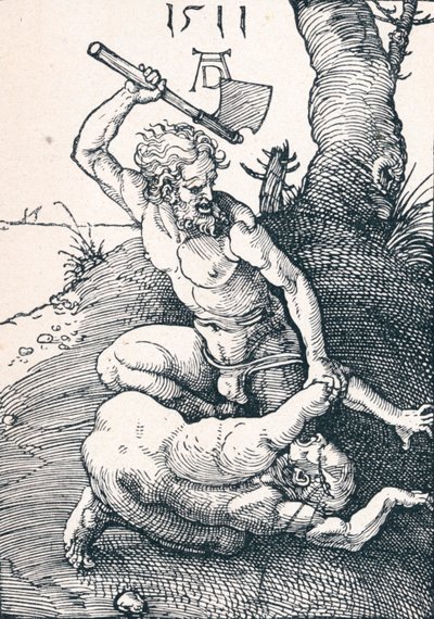 Káin megölte Ábelt, 1511 1906 alkotó: Albrecht Dürer