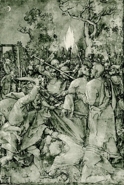 Krisztus elfogása alkotó: Albrecht Dürer