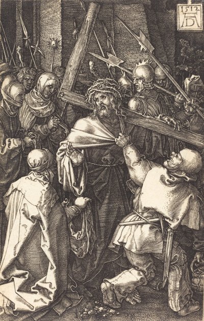 A keresztet hordozó Krisztus, 1512. alkotó: Albrecht Dürer