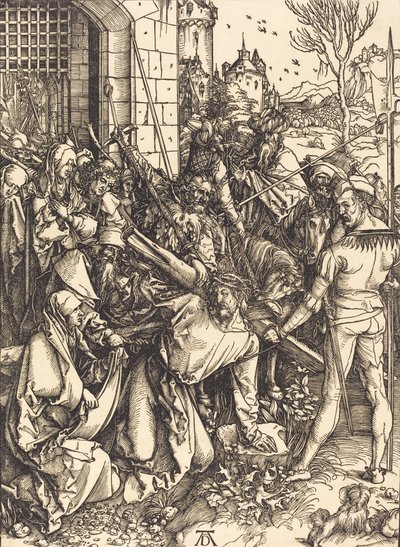 A keresztet hordozó Krisztus c. 14981499. alkotó: Albrecht Dürer